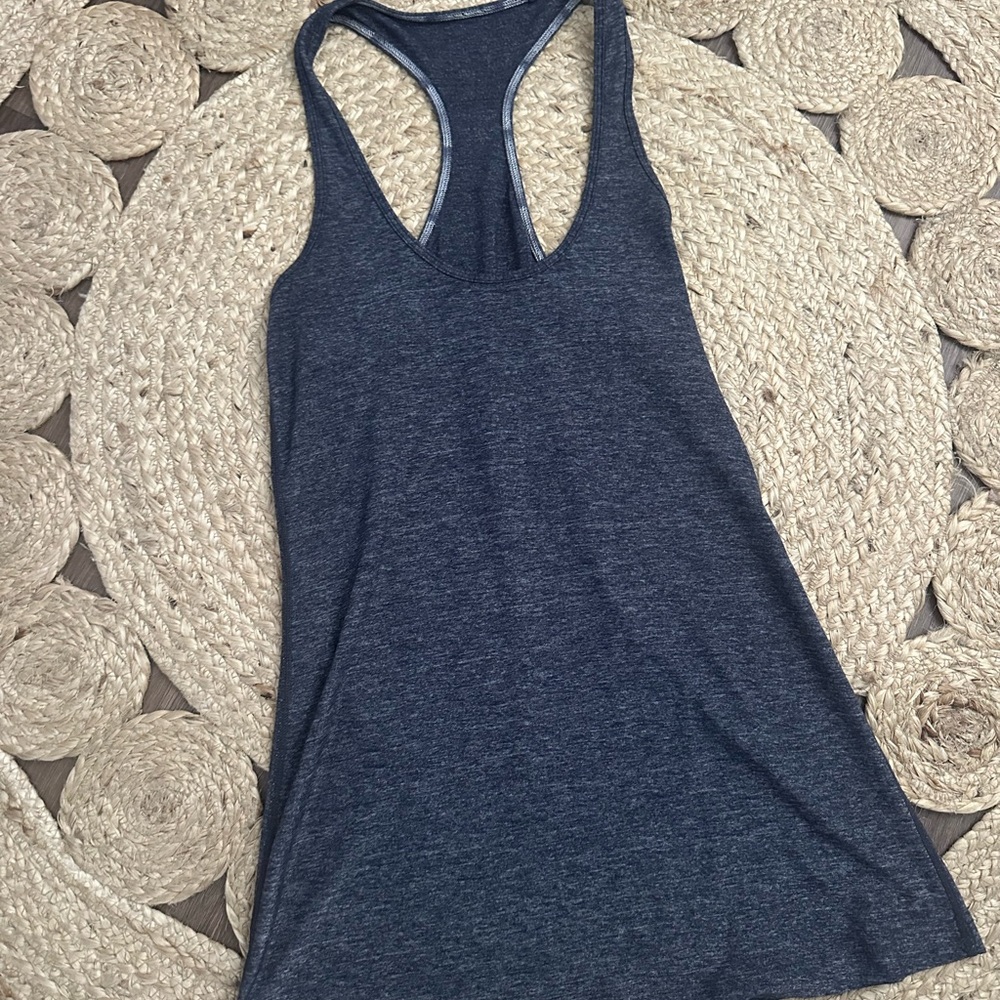 Women's Navy Blue Racerback Tank Top lululemon